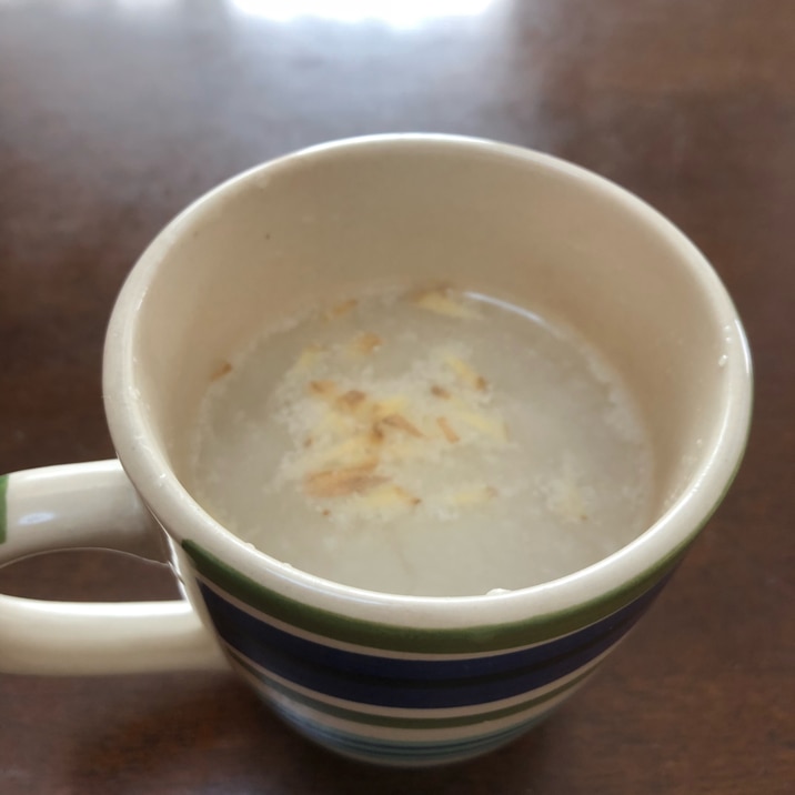 レンジで簡単!酒粕甘酒